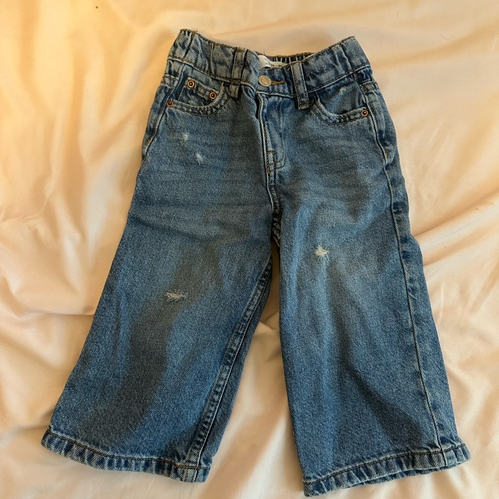 Toddler girl denim pants brand Zara